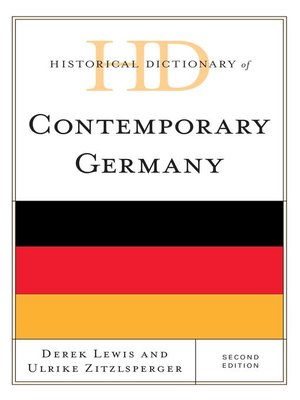 cover image of Historical Dictionary of Contemporary Germany